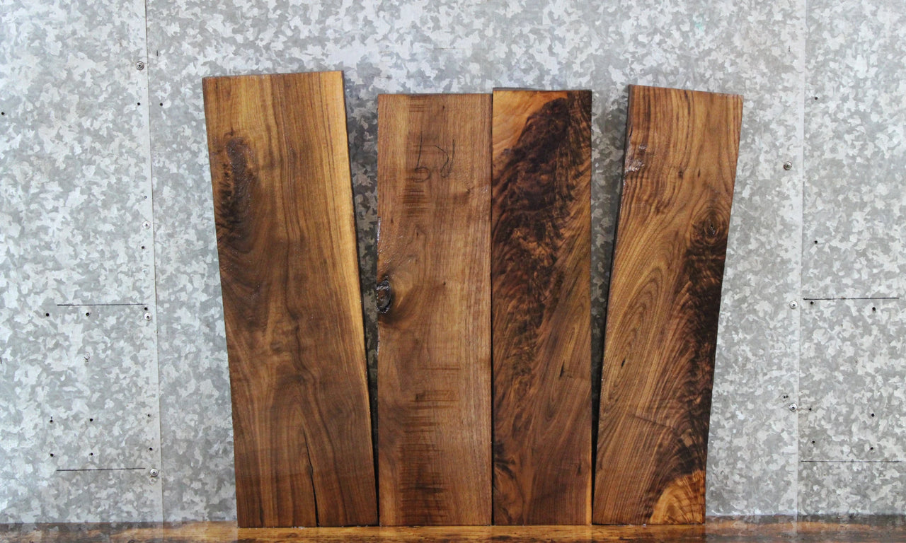 4- Salvaged Kiln Dried Black Walnut Craft Pack/DIY Project 5977-5978