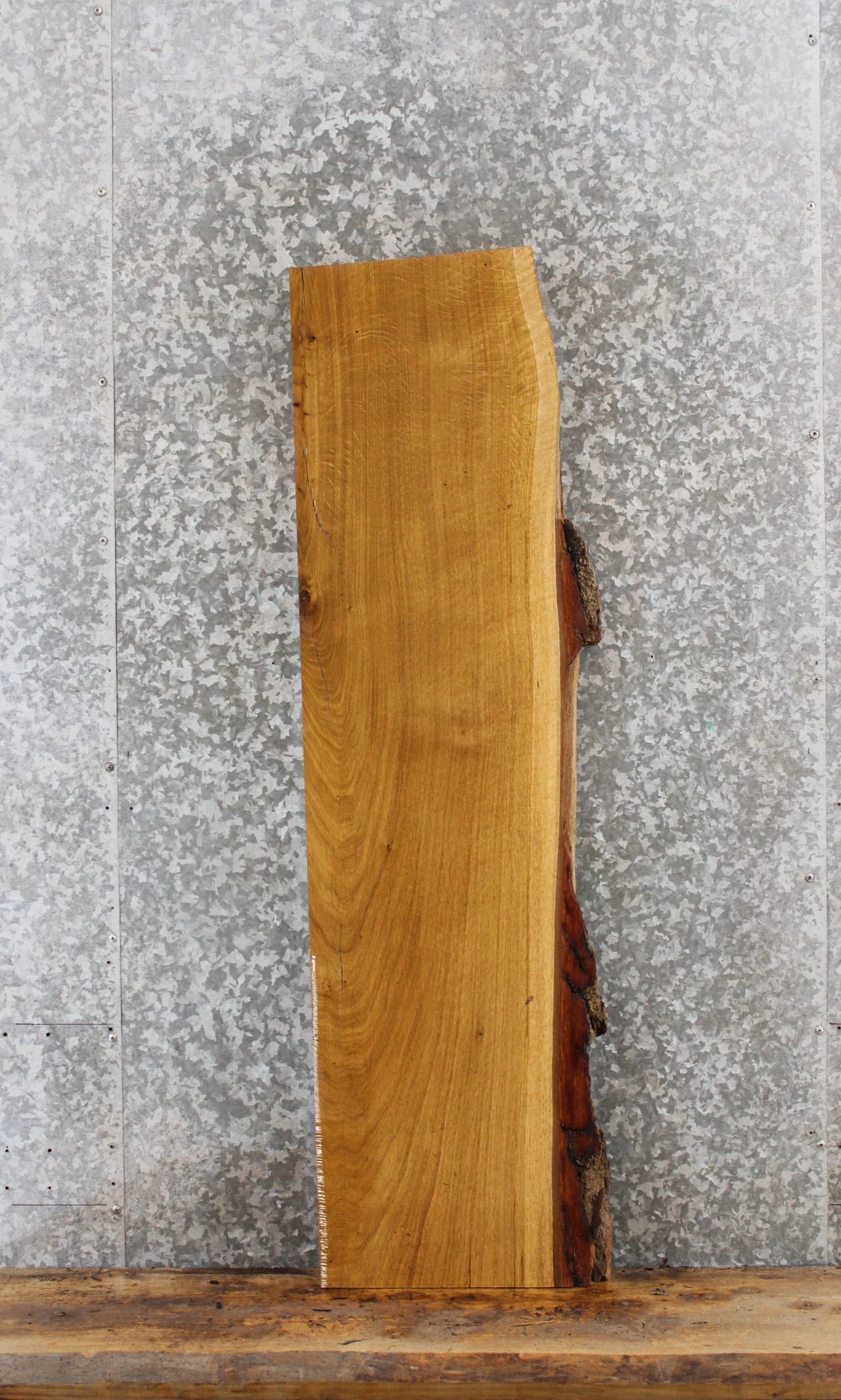 Natural Edge Black Oak Coffee Table Top 597