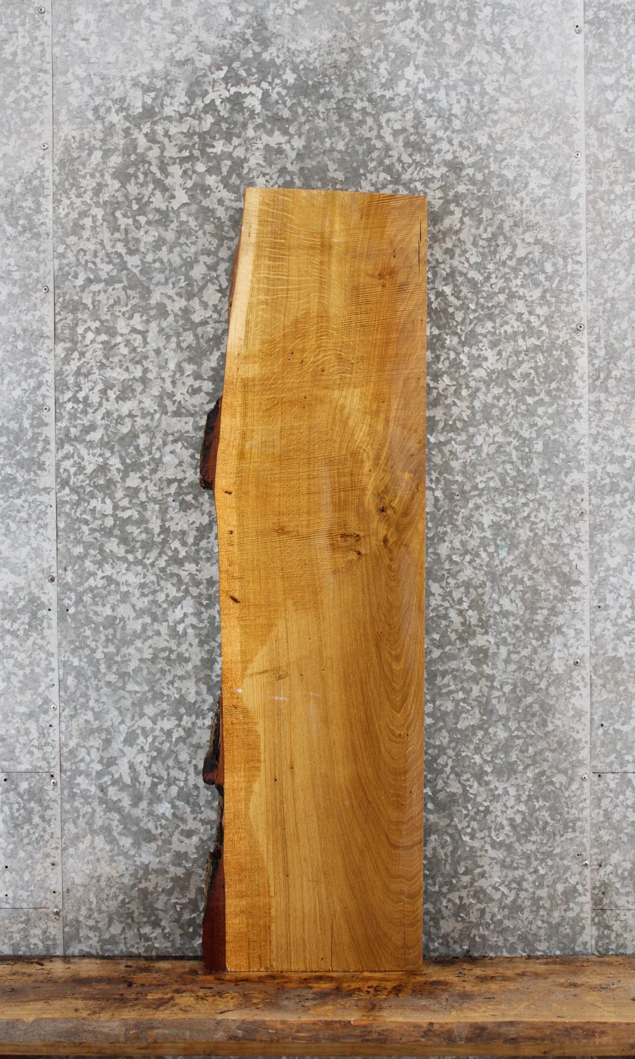 Natural Edge Black Oak Coffee Table Top 597
