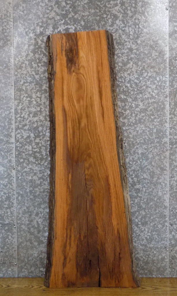 Natural Edge Salvaged Red Oak Side/Accent Table Top Slab 598