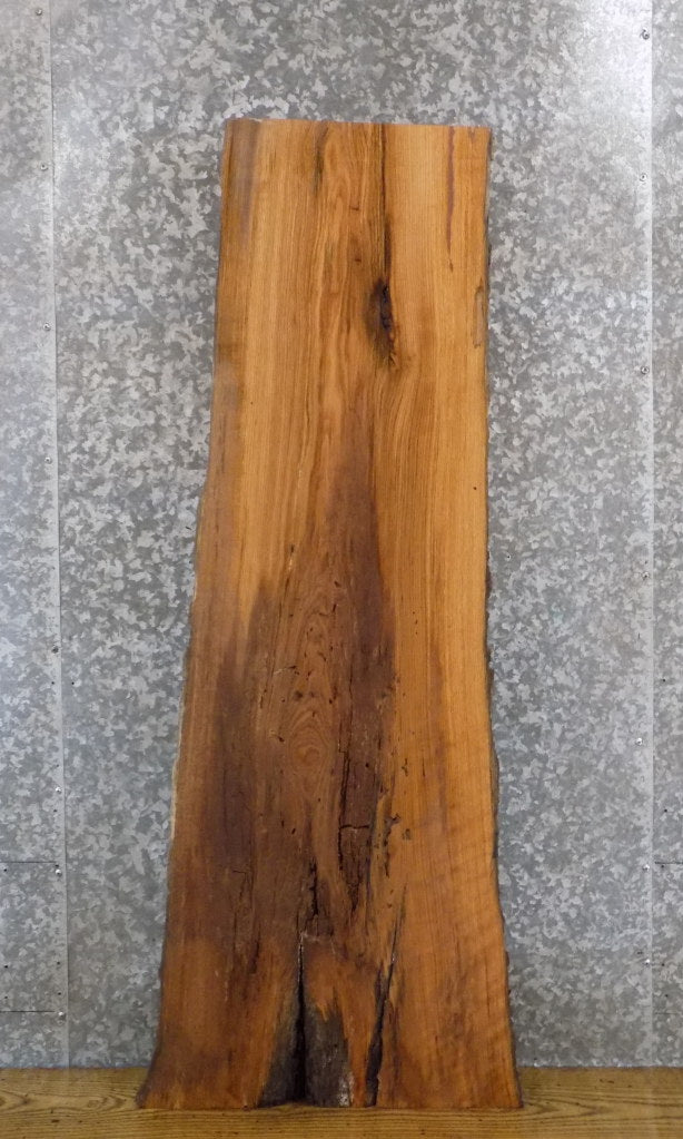 Natural Edge Salvaged Red Oak Side/Accent Table Top Slab 598