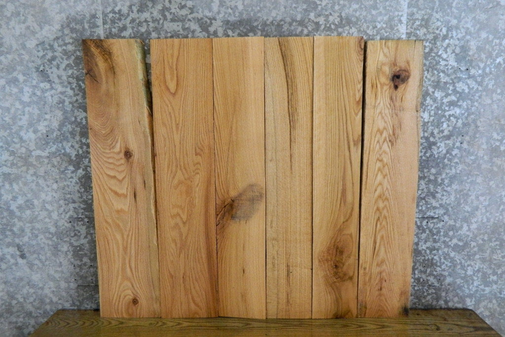 6- Kiln Dried Salvaged Red Oak Craft Pack/Lumber Boards 5991-5992