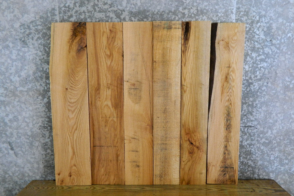6- Kiln Dried Salvaged Red Oak Craft Pack/Lumber Boards 5991-5992