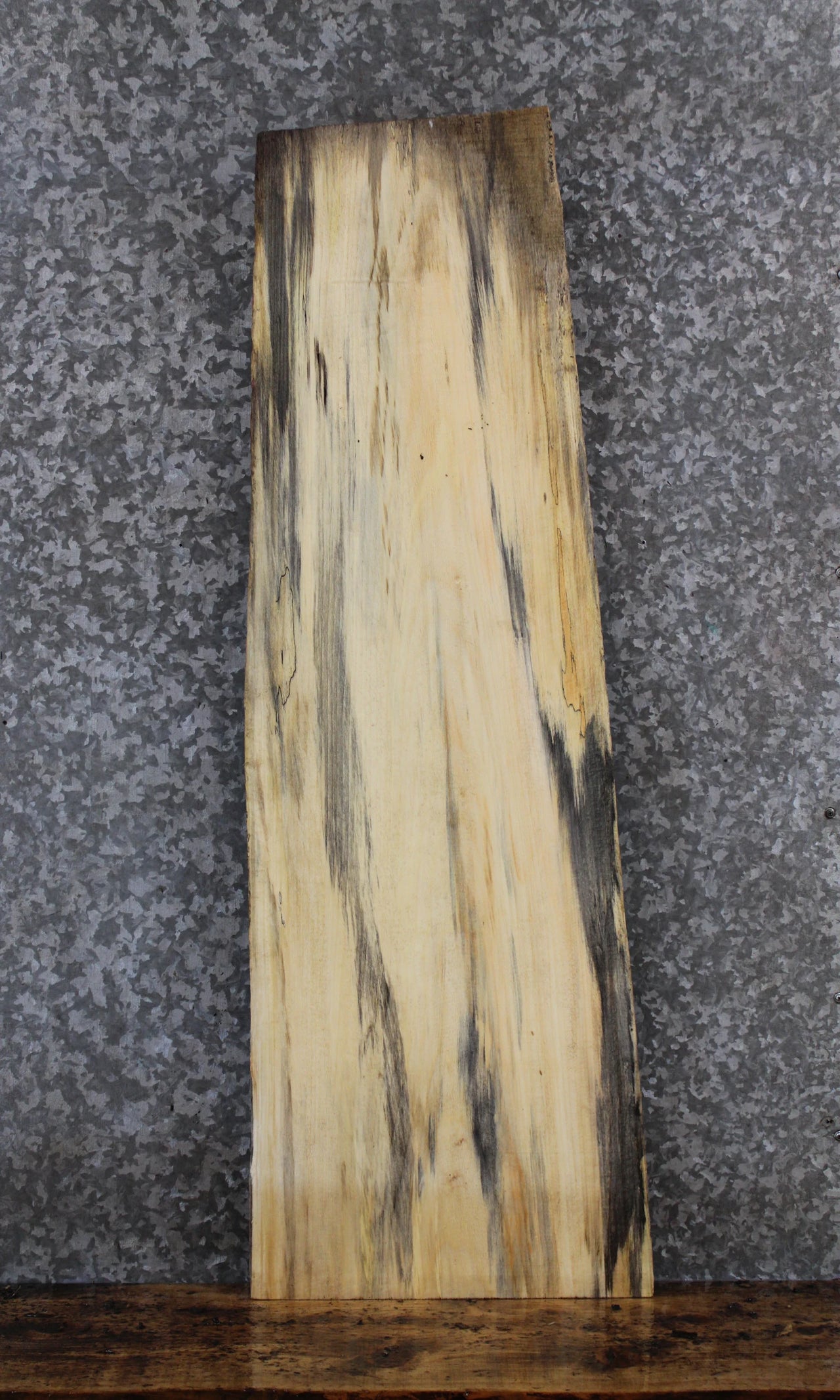 Live Edge Spalted Maple Side/Console Table Top Slab 603