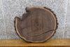 Thumbnail for Natural Edge Bark Round Cut Black Walnut Side Table Top Slab 6404
