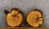 Thumbnail for 2- Live Edge Knotty Pine Circle Cut Slabs/Wood End Table CLOSEOUT 6469-6470