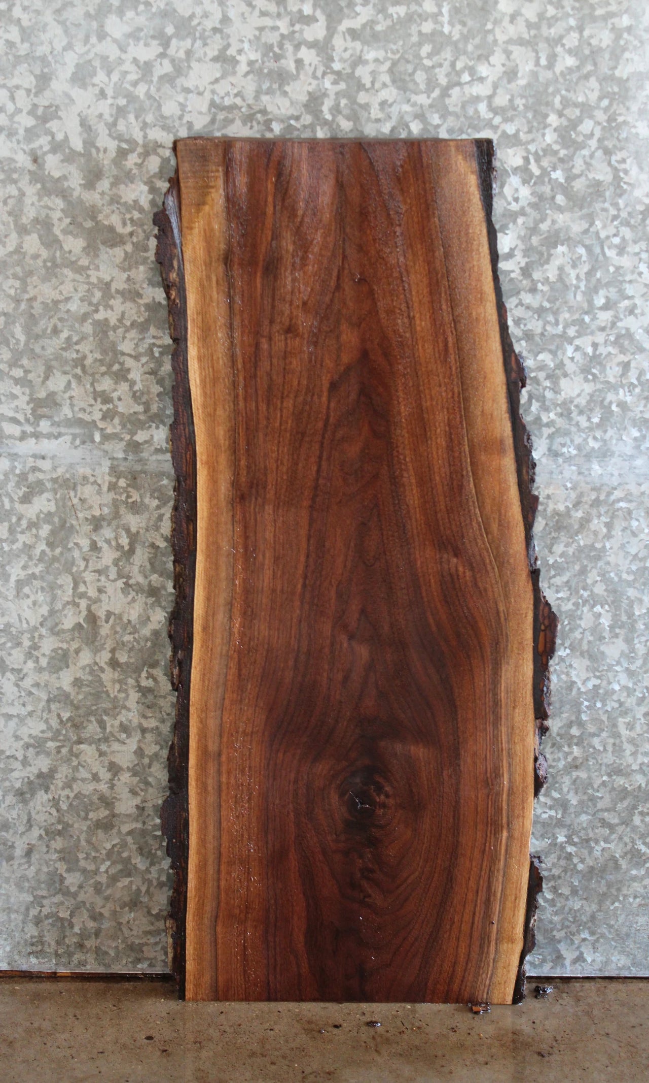 Black Walnut Live Edge Side Table Top/End Table Top 653