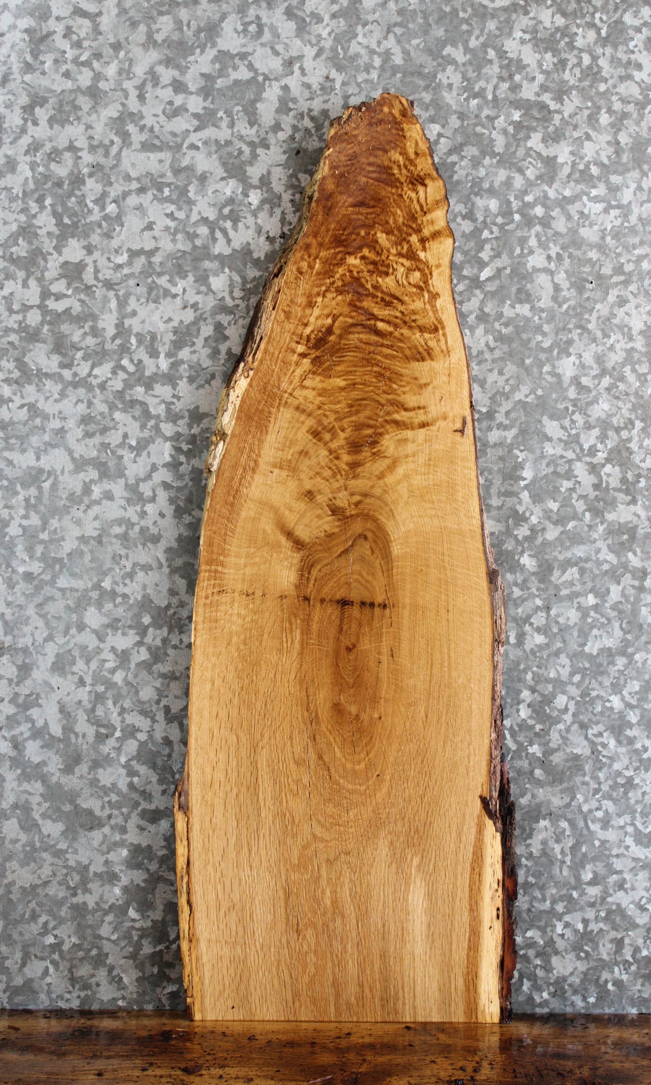 Live Edge White Oak Sofa/Side Table Top Slab 668