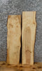 Thumbnail for 2- Live Edge Maple Mantle/Bar Top/Wall Shelf Slabs 7032-7033