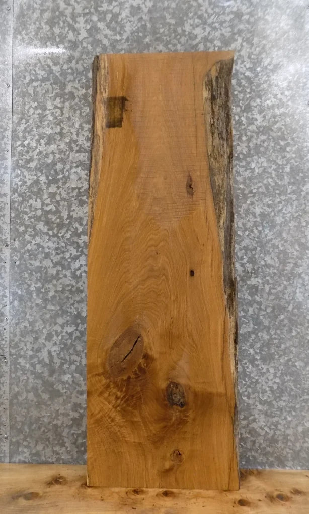 Live Edge White Oak Mantle/Kitchen Counter/End Table Top Slab 7086