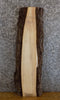 Thumbnail for Black Walnut Reclaimed Live Edge Bark Floating Vanity Slab 7091