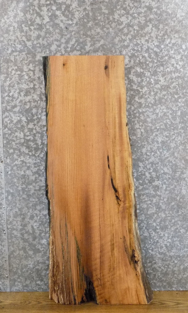 Red Oak Salvaged Natural Edge Side/End Table Top Wood Slab 7093