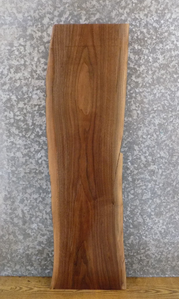 Live Edge Salvaged Black Walnut Floating Vanity/Table Top Slab 7097