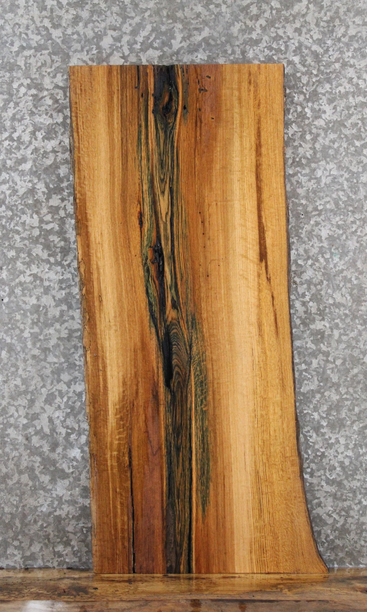Live Edge Oak Side Table Top/Wall Shelf 715