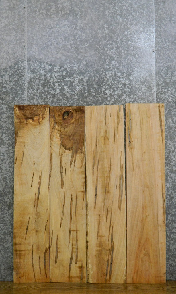 4- Kiln Dried Ambrosia Maple Craft Pack/Lumber Boards 7245