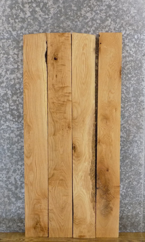 4- Kiln Dried White Oak Rustic Lumber Boards/Wall/Book Shelves 7261