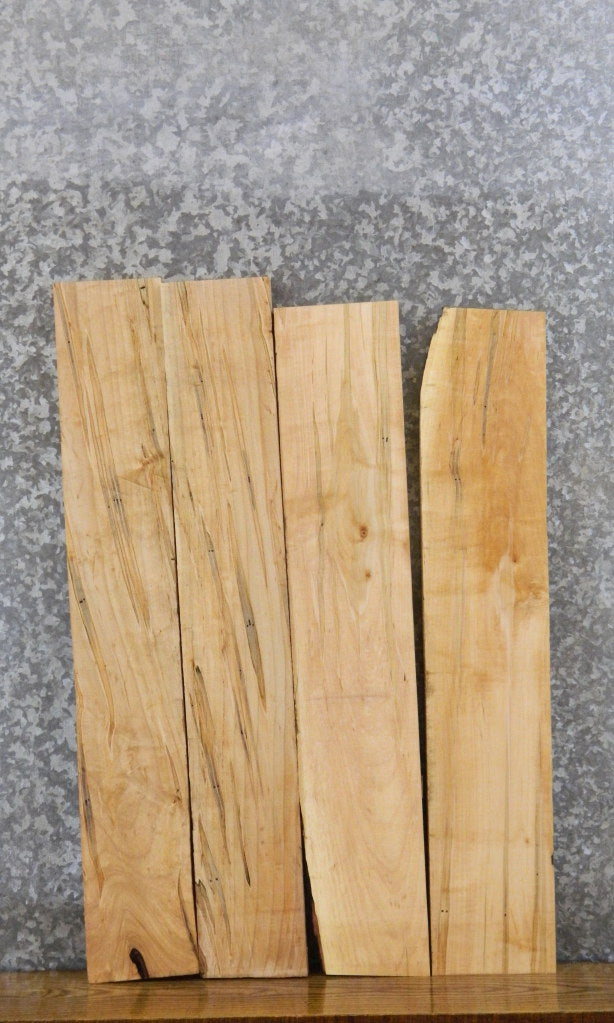 4- Ambrosia Maple Salvaged Craft Pack/Lumber Boards 7313