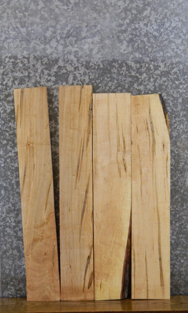4- Ambrosia Maple Salvaged Craft Pack/Lumber Boards 7313