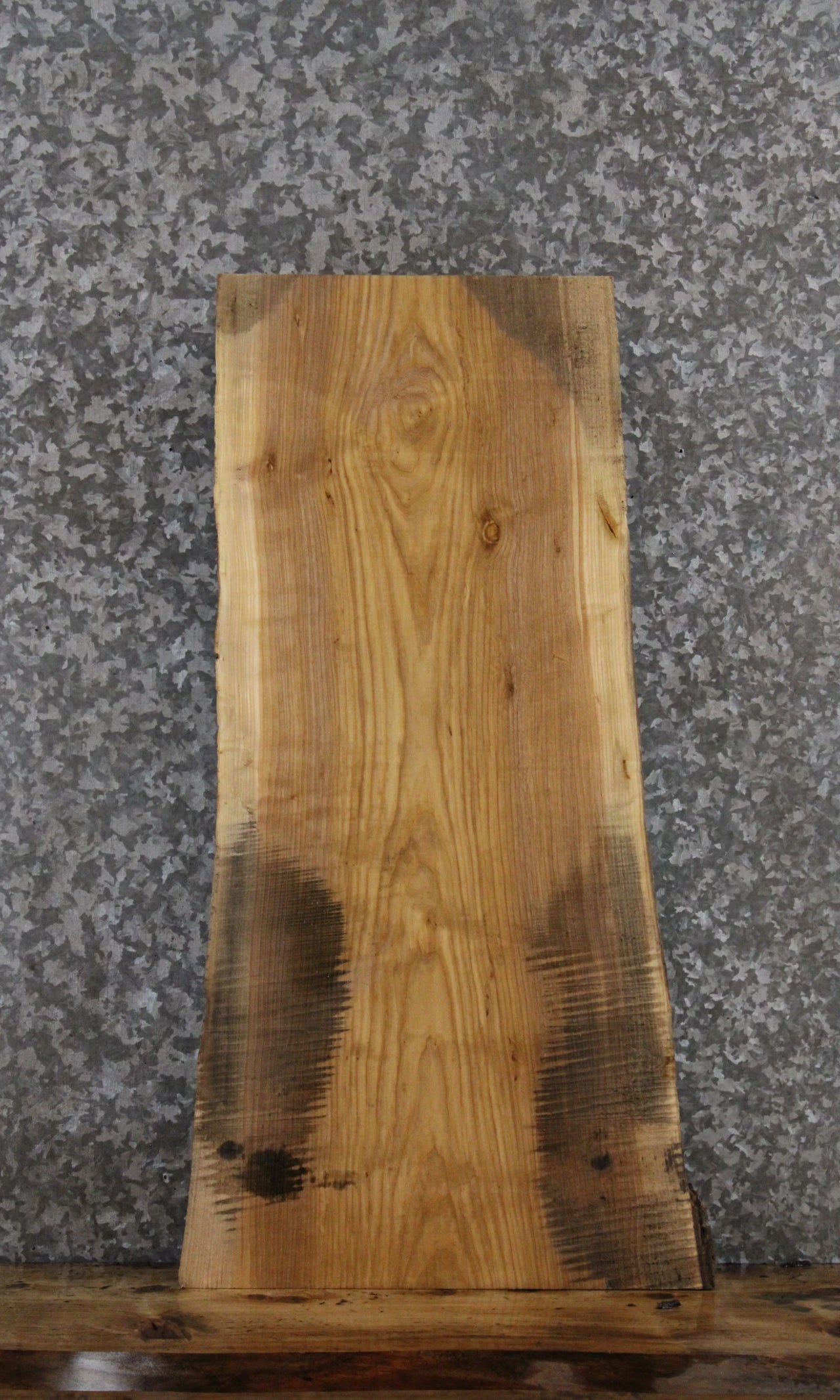 Ash Live Edge Wood Slab 731