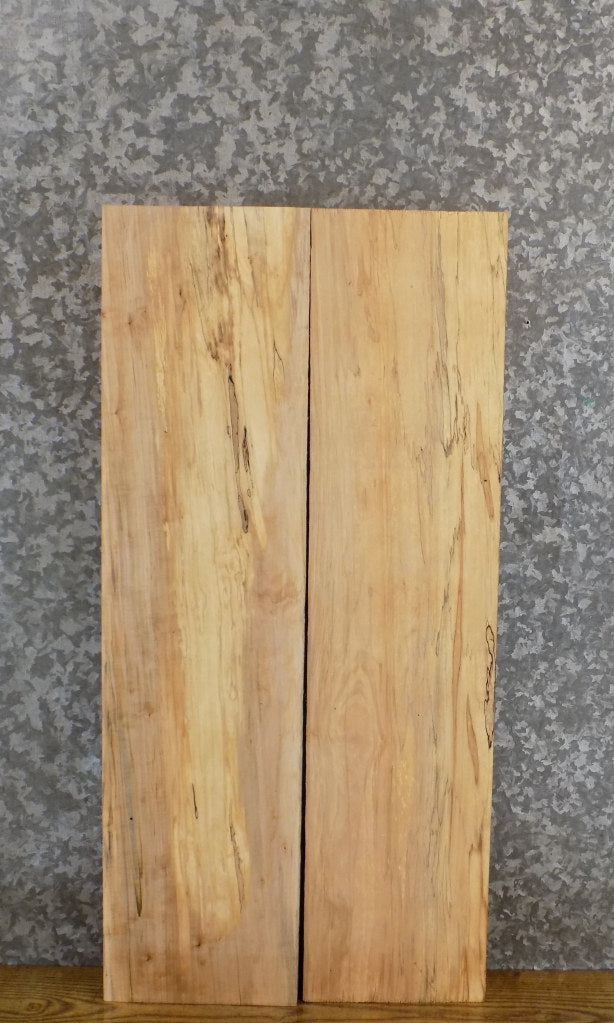 2- Rustic Kiln Dried Maple Lumber Boards/Wall Shelf Slabs 7487
