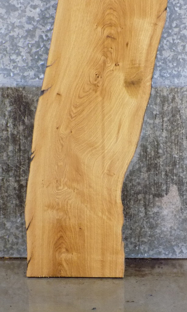 Live Edge White Oak Rustic Coffee/Sofa Table Top Slab CLOSEOUT 74
