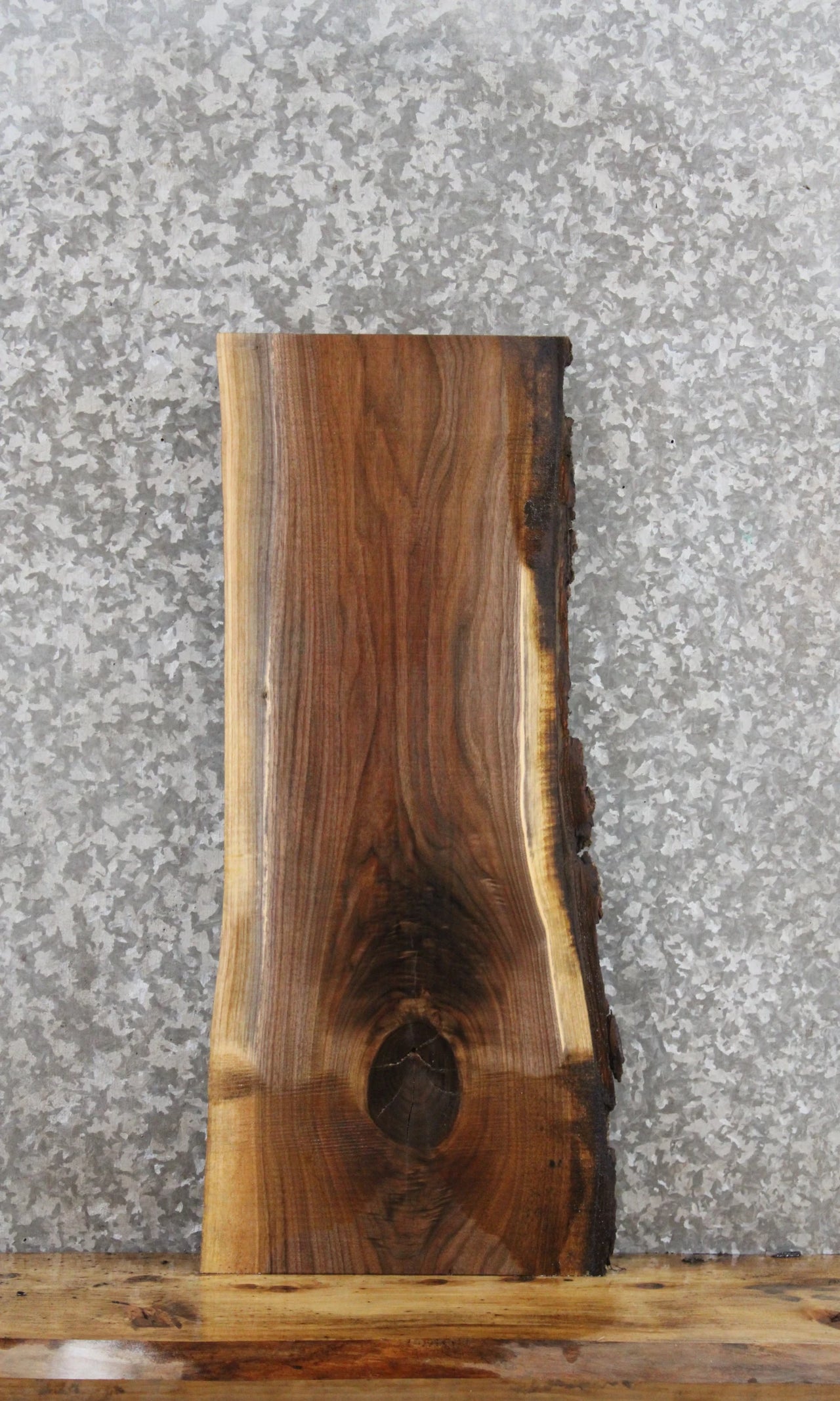 Black Walnut Live Edge Charcuterie/End Table Slab 775