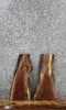 Thumbnail for 2- Walnut Live Edge Shelf/Charcuterie Slabs 7792-7793