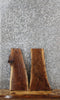 Thumbnail for 2- Walnut Live Edge Shelf/Charcuterie Slabs 7792-7793