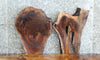 Thumbnail for 2- Live Edge Black Walnut End Table Tops/Charcuterie Boards 7820-7821