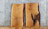 Thumbnail for 2- Live Edge White Oak End Table Top/Charcuterie Board Slabs 7841-7842