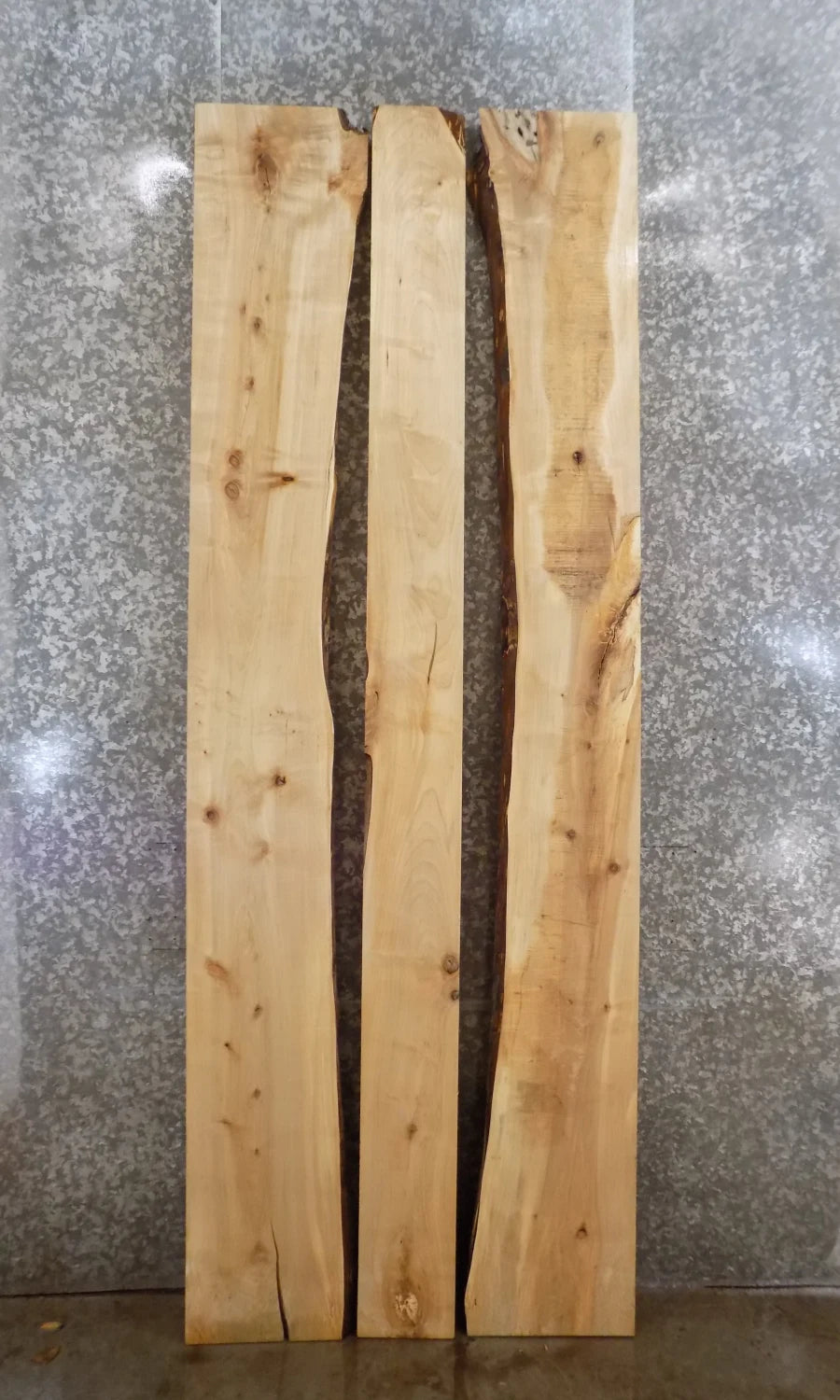 3- Live Edge Slab, Maple Dining Table Top Set, Conference Table 789,809-810