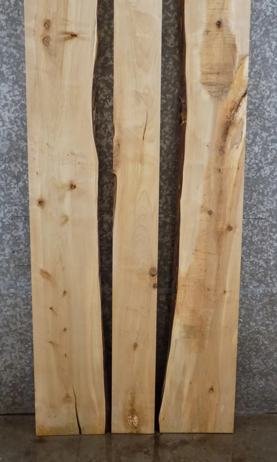 3- Live Edge Slab, Maple Dining Table Top Set, Conference Table 789,809-810