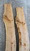 Thumbnail for 2- Live Edge Maple Slabs, Epoxy River Table Top Project Wood 797-798