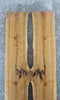 Thumbnail for 2- Live Edge Ash Slabs, Wooden Table Top Lumber, Natural Edges 812-813