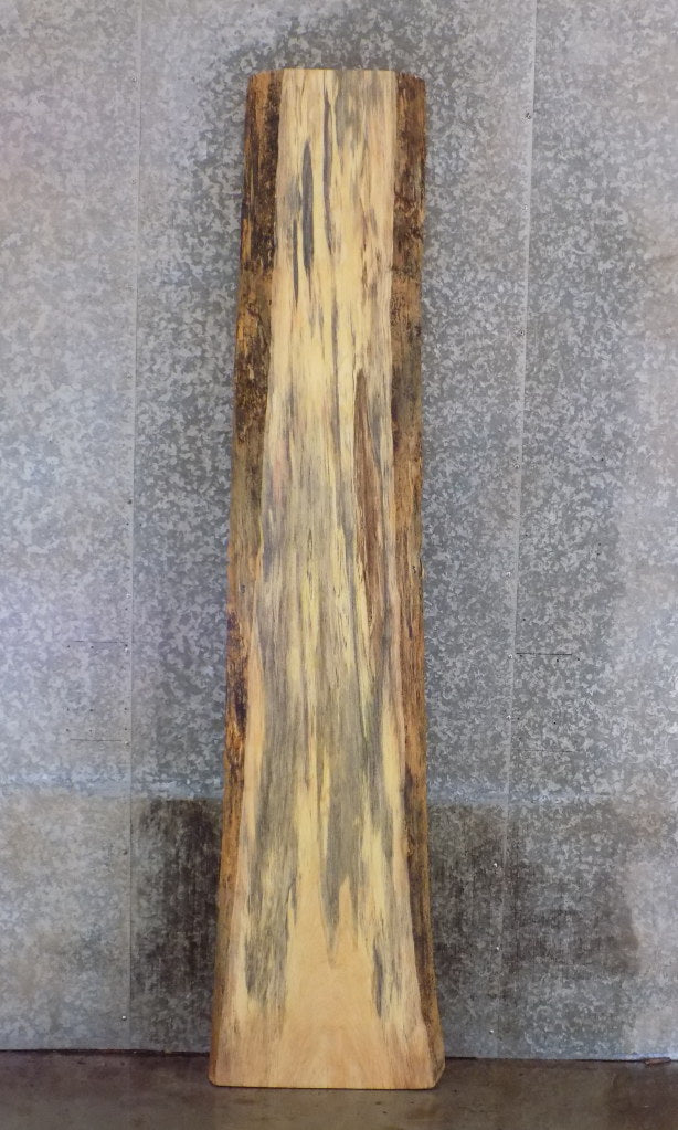 Natural Edge Spalted Pine Bar/Sofa Table Top Slab CLOSEOUT 814