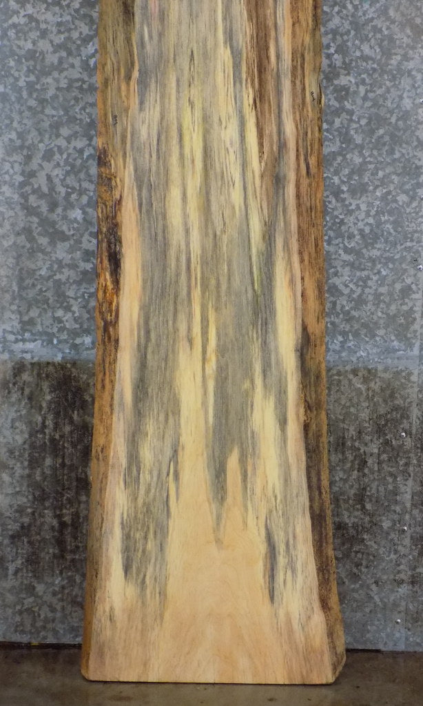 Natural Edge Spalted Pine Bar/Sofa Table Top Slab CLOSEOUT 814