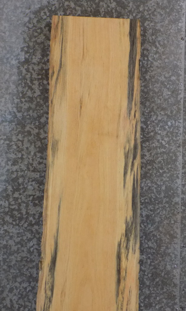 Natural Edge Spalted Pine Bar/Sofa Table Top Slab CLOSEOUT 814