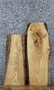 Thumbnail for 2- Live Edge Ash Wall Shelves/Side Table Slabs 8162-8163