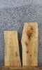 Thumbnail for 2- Live Edge Ash Wall Shelves/Side Table Slabs 8162-8163