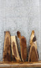 Thumbnail for 4- Natural Edge Black Walnut Charcuterie Slabs 8243-8246
