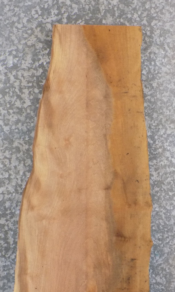 Salvaged Live Edge Sycamore Reception Table Top Wood Slab 826