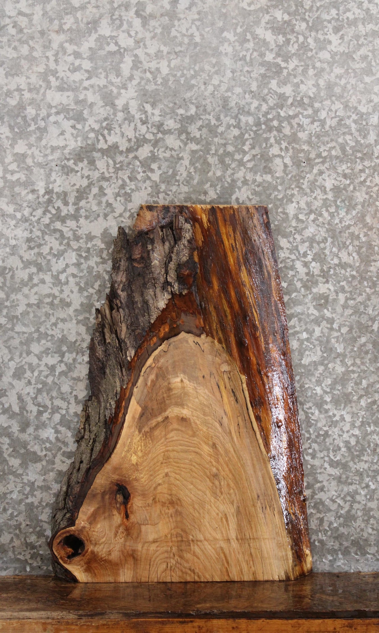 Maple Natural Edge Charcuterie Board/Taxidermy Slab CLOSEOUT 8369