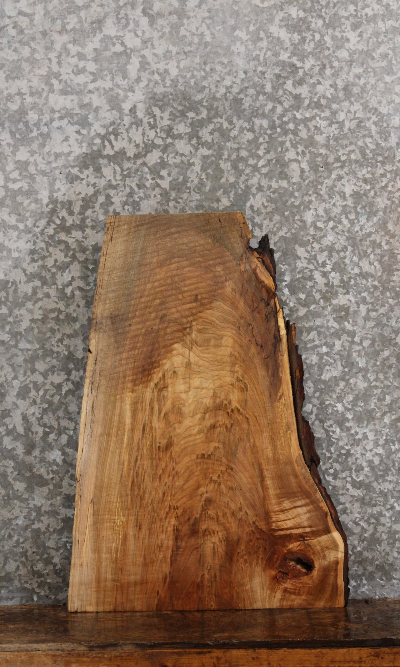 Maple Natural Edge Charcuterie Board/Taxidermy Slab CLOSEOUT 8369