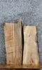 Thumbnail for 2- Live Edge Spalted Maple End/Side Table Top Slabs 8427-8428
