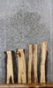 Thumbnail for 4- Rustic Live Edge Black Walnut Charcuterie Wall Shelves 8464-8467