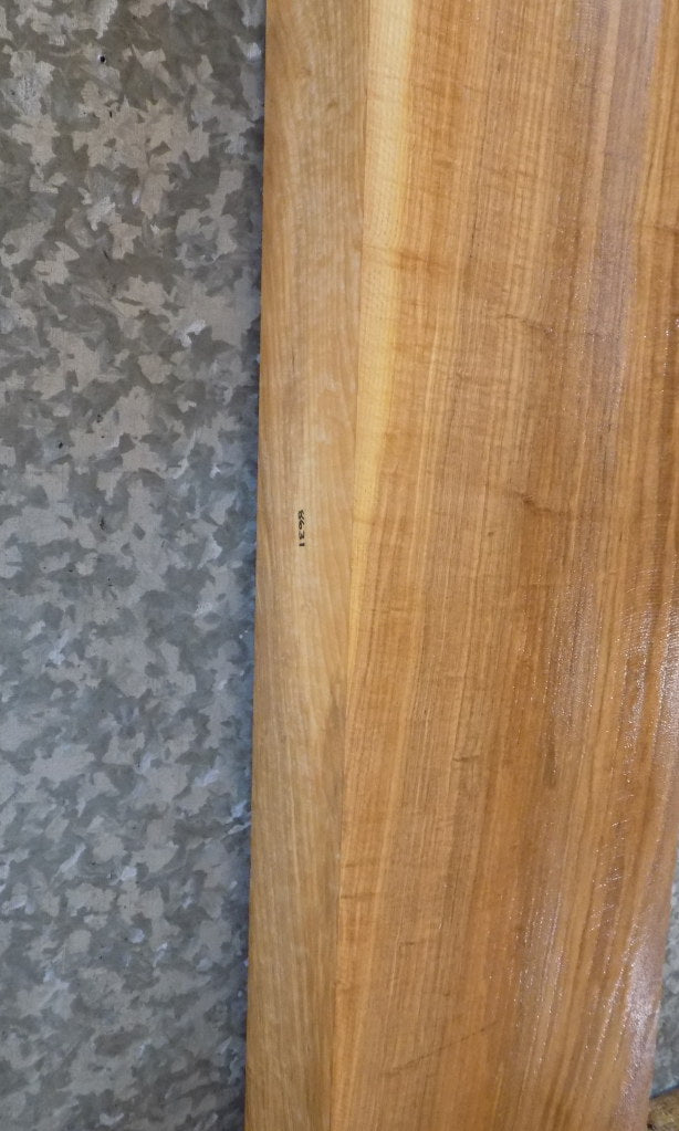 Thick Cut Ash Reclaimed Mantel/Side Table Top Slab 8631