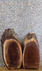 Thumbnail for 2- Black Walnut Oval Cut Live Edge DIY Charcuterie Boards/Slabs 8715-8716
