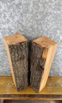 Thumbnail for 2- Salvaged Partial Live Edge Red Oak Craft Pack CLOSEOUT 8871-8872