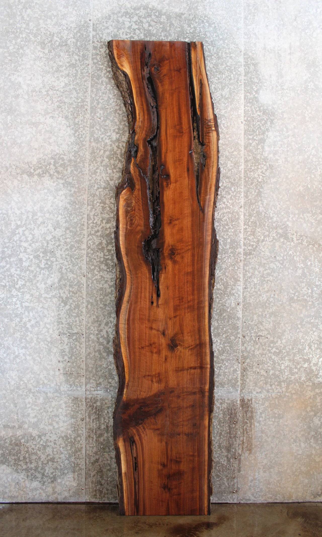Live Edge Black Walnut Console Table/Bar Top Slab 887
