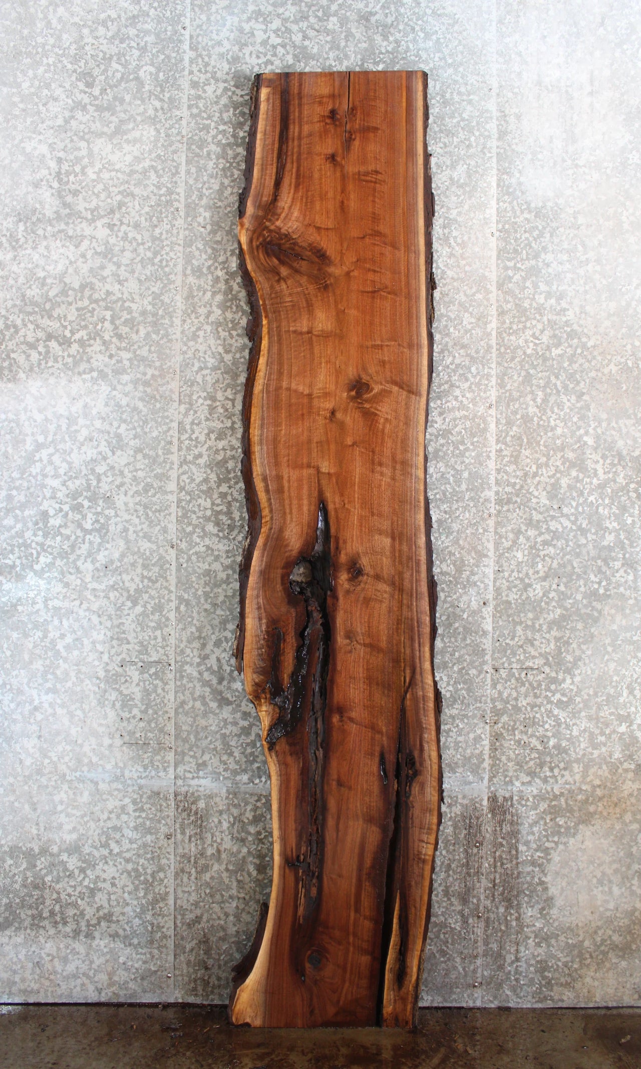 Live Edge Black Walnut Console Table/Bar Top Slab 890